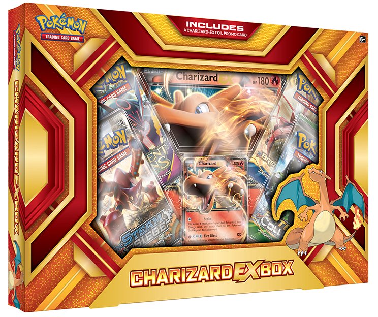 Pokemon 2016 Charizard EX Fire Blast Collection Box